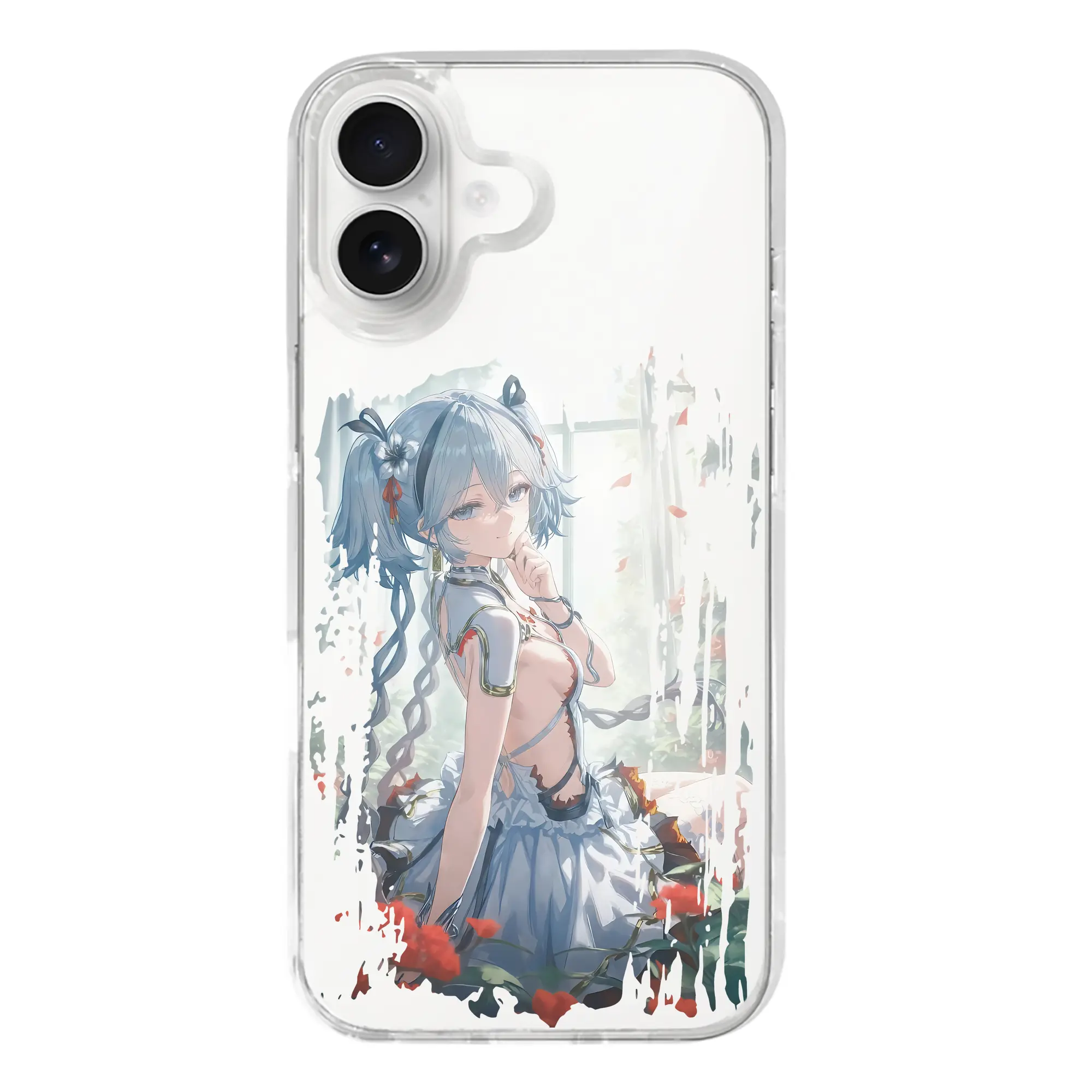 鳴潮 グッズ ツバキ - iPhone 17シリーズ 透明スマホケース – 薄型・耐衝撃・精密フィット保護カバー